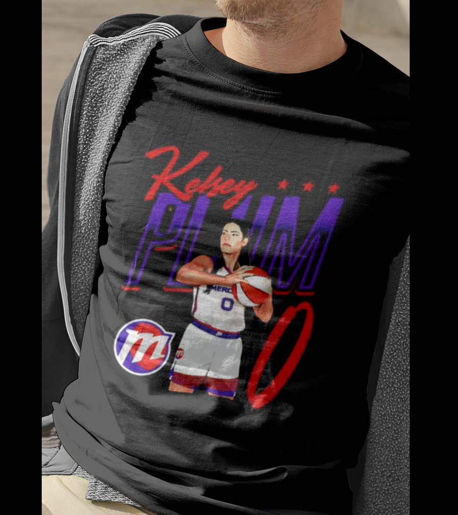 Kelsey Plum 0 Mercury WNBA Basketball Player T-Shirt