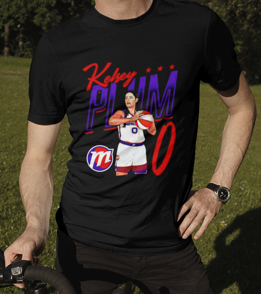 Kelsey Plum 0 Mercury WNBA Basketball Player T-Shirt