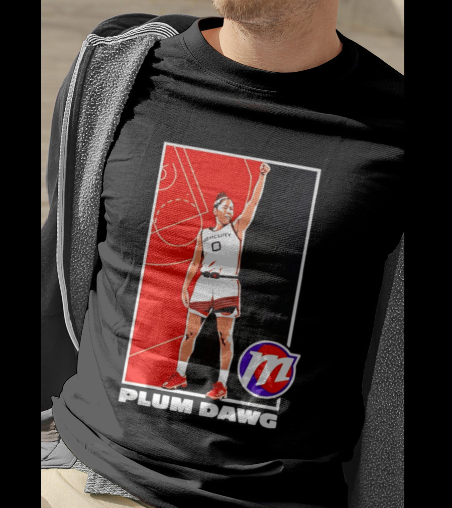 Kelsey Plum Phoenix Mercury 2026 WNBA Plum Dawg T-Shirt