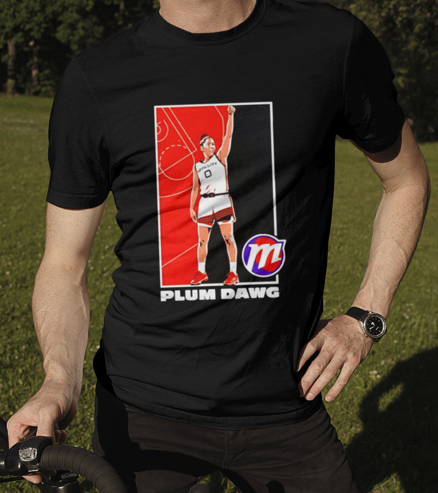 Kelsey Plum Phoenix Mercury 2026 WNBA Plum Dawg T-Shirt