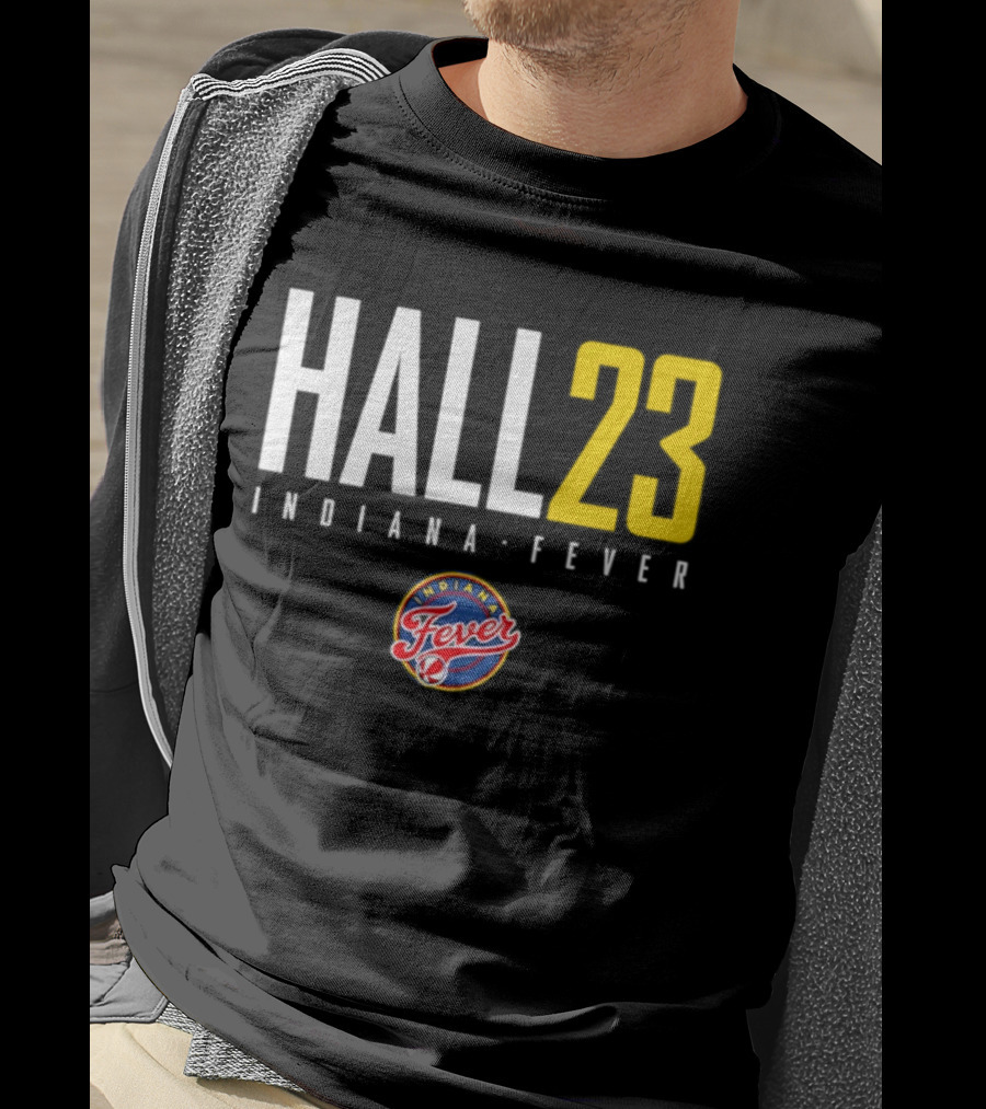 Indiana Fever Lexie Hall 23 WNBA Team Fan Gear T-Shirt