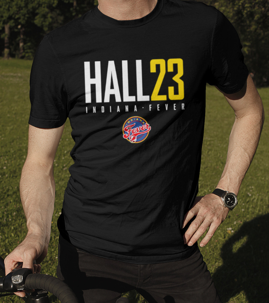 Indiana Fever Lexie Hall 23 WNBA Team Fan Gear T-Shirt