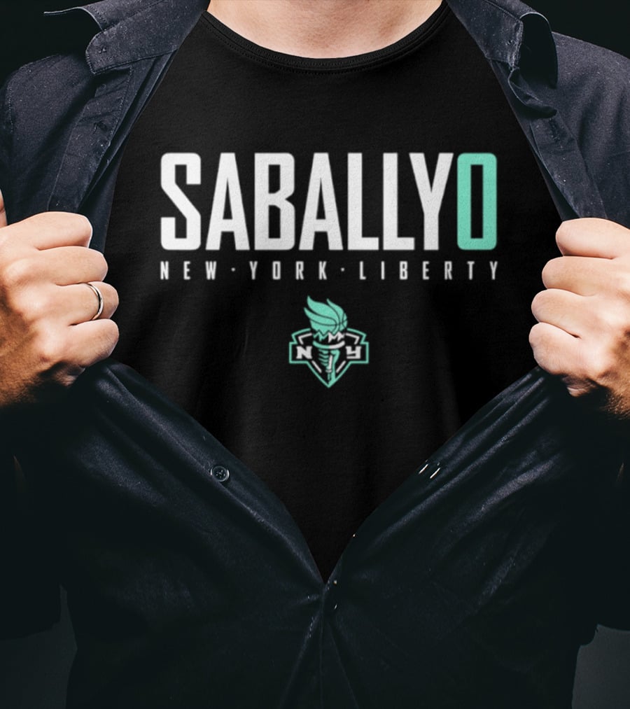 Sabally 0 New York Liberty WNBA T-Shirt