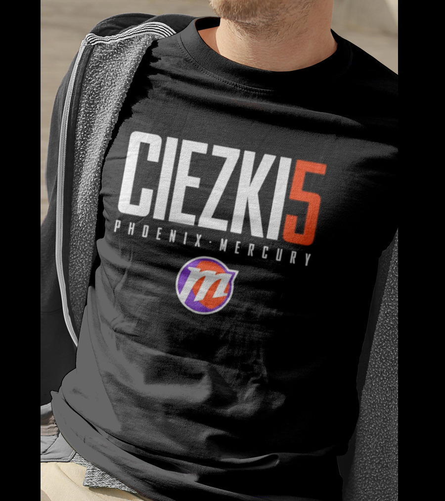 Ciezki 5 Phoenix Mercury WNBA M Basketball Fan T-Shirt
