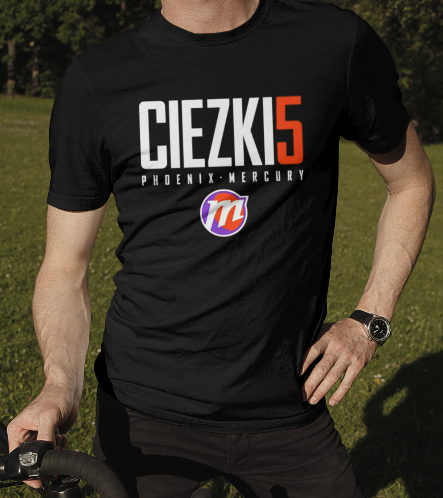 Ciezki 5 Phoenix Mercury WNBA M Basketball Fan T-Shirt
