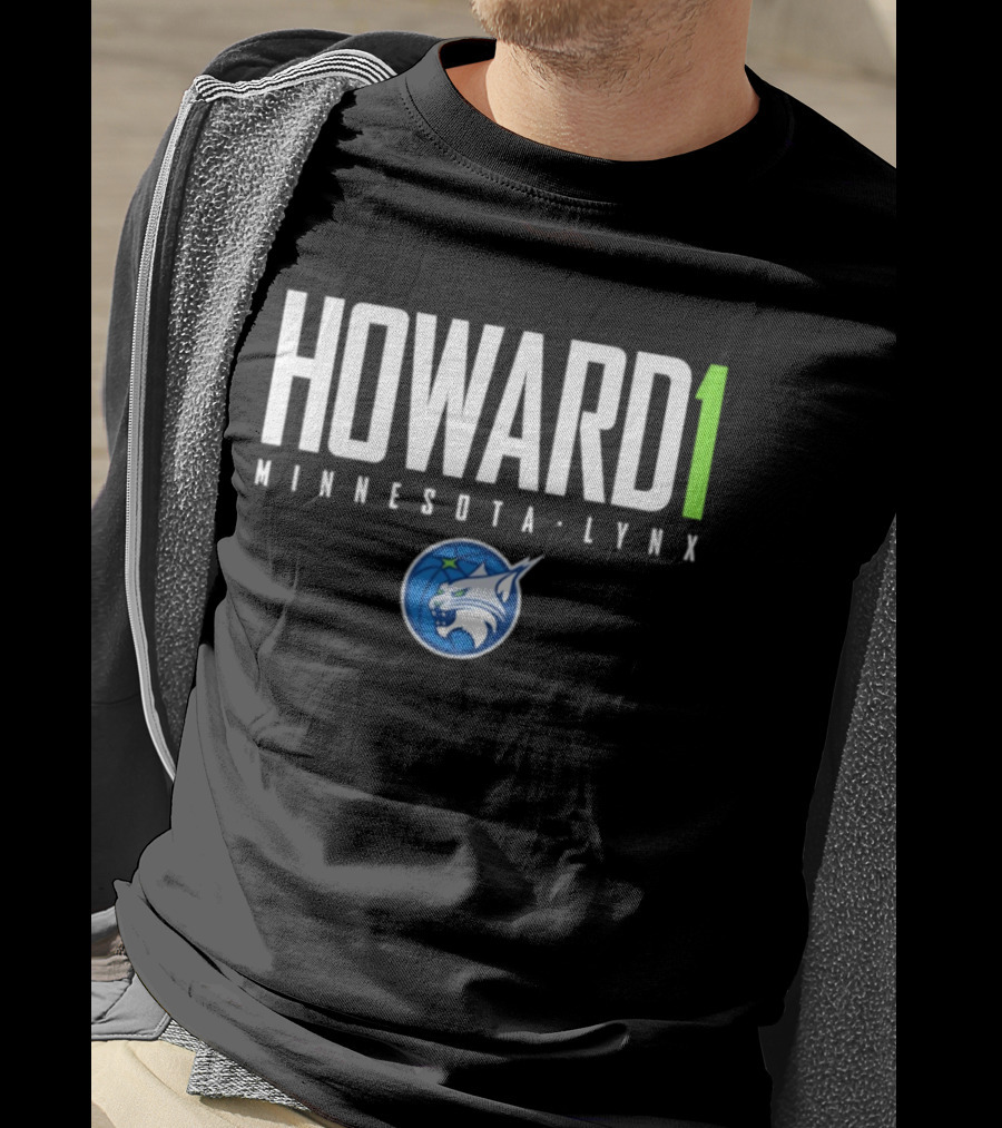 Minnesota Lynx Natasha Howard 1 WNBA Basketball Player Fan Gear T-Shirt