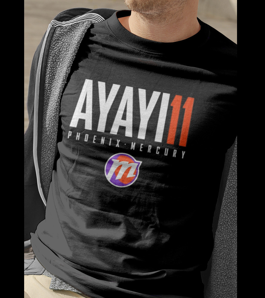 Phoenix Mercury Ayayi 11 WNBA Player Jersey T-Shirt