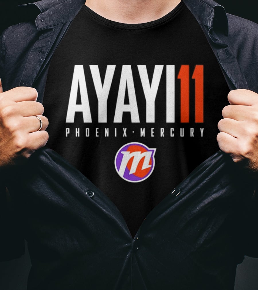 Phoenix Mercury Ayayi 11 WNBA Player Jersey T-Shirt