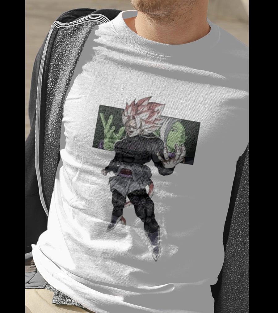 Goku Black Zamasu Fusion Dragon Ball Super Anime Villain Transformation T-Shirt