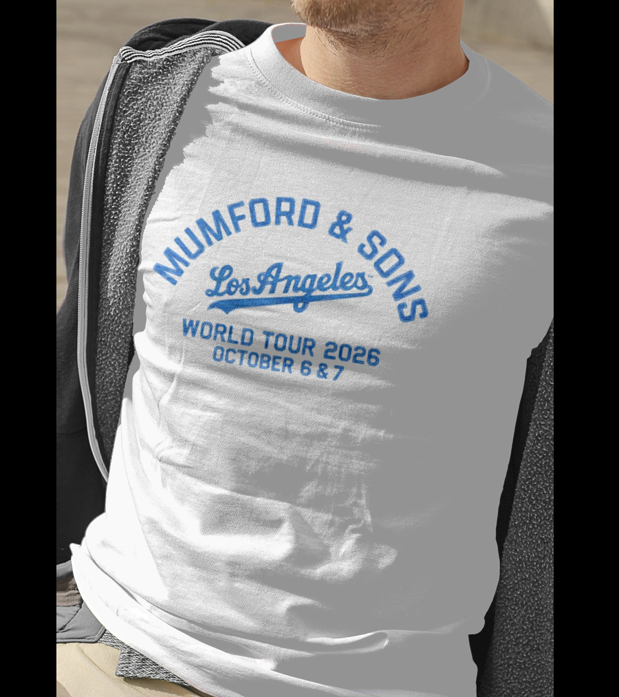 Mumford And Sons Los Angeles World Tour 2026 October 6 7 T-Shirt