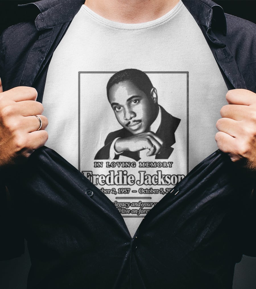 Rest In Peace Freddie Jackson 1957 2026 T-Shirt