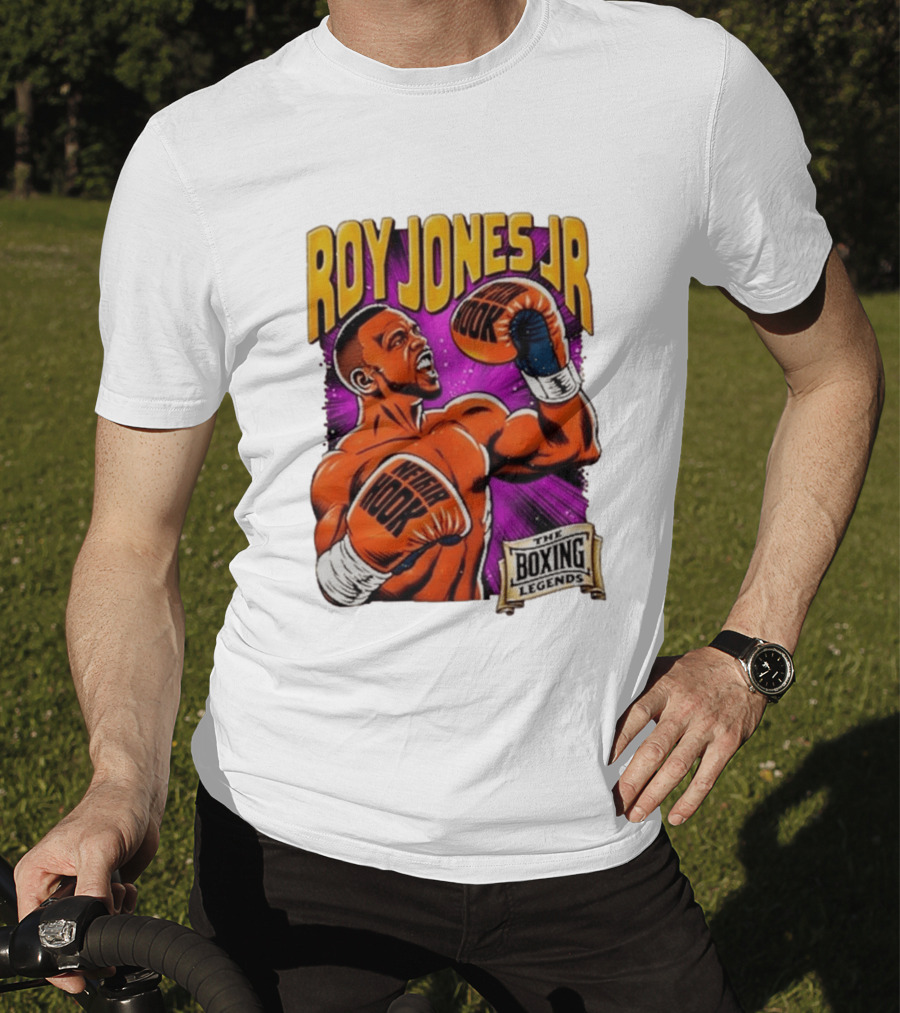 Roy Jones Jr Captain Hook Boxing Legends Wear Hook T-Shirt