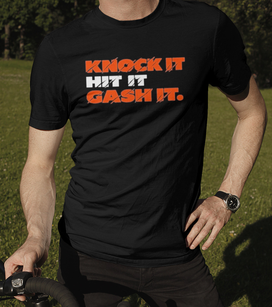 Chicago Bears Knock It Hit It Gash It T-Shirt