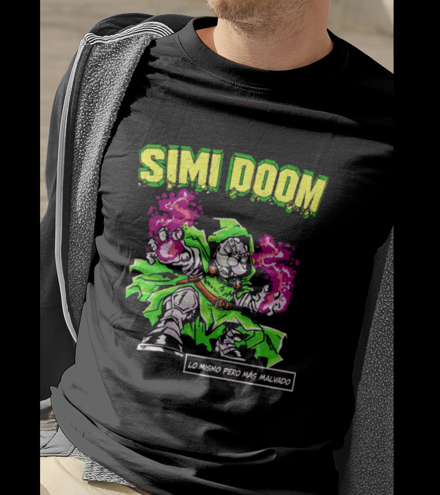 Simi Doom Lo Mismo Pero Más Malvado Doctor Doom Comic T-Shirt