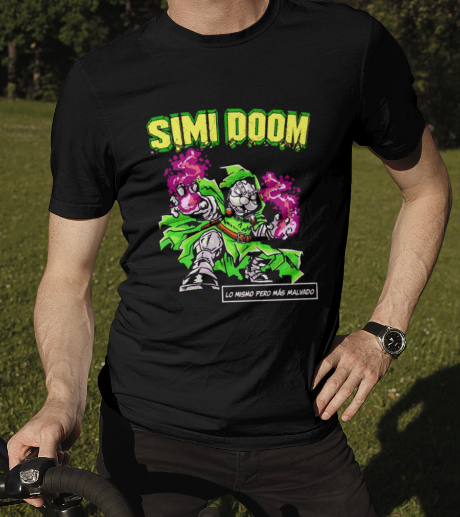 Simi Doom Lo Mismo Pero Más Malvado Doctor Doom Comic T-Shirt