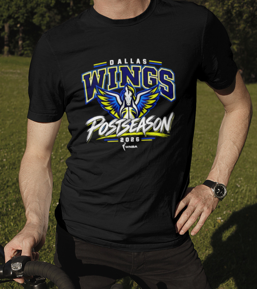 Dallas Wings WNBA Postseason 2026 Basketball Team Fans T-Shirt