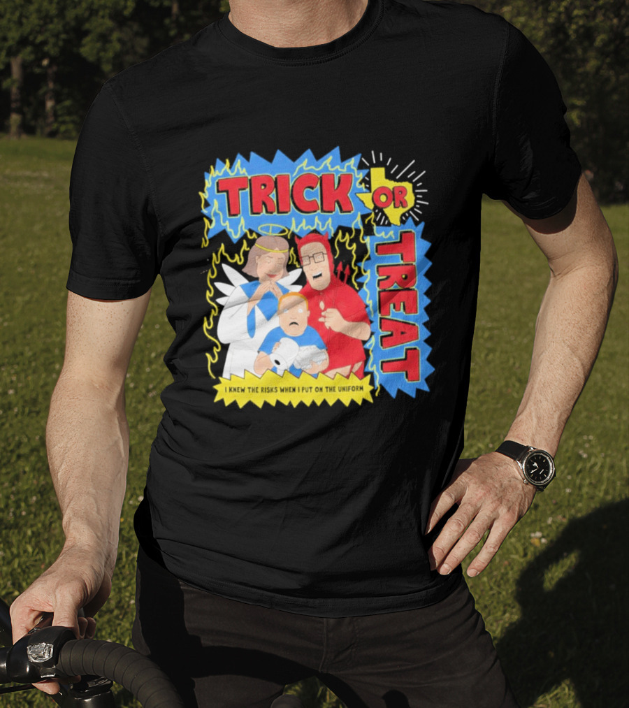 Trick Or Treat Hank Hill Halloween 2026 T-Shirt