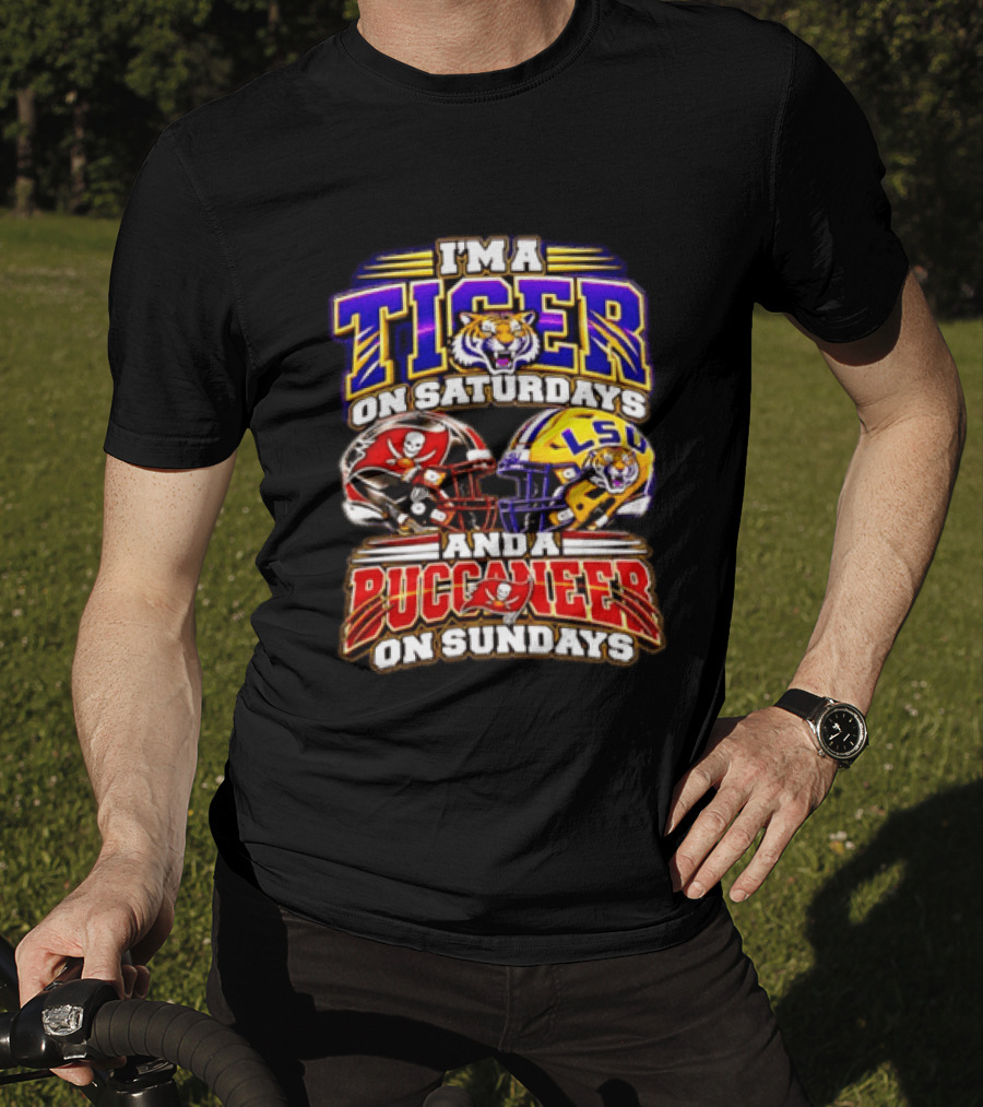 I'm A Tiger On Saturdays And A Buccaneer On Sundays T-Shirt