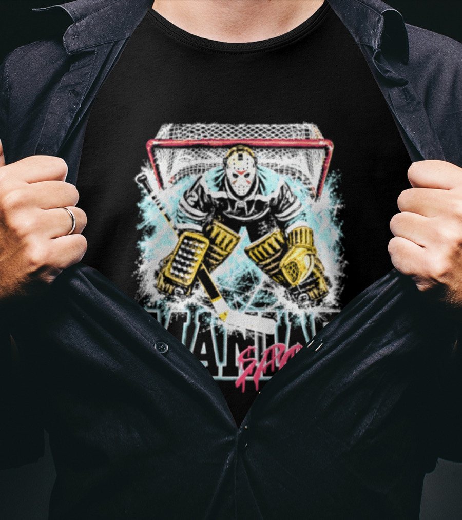 Jason Voorhees Maniac Sport 2026 Hockey Halloween T-Shirt
