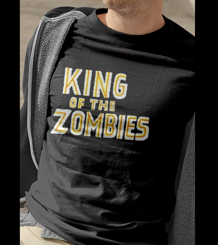 King Of The Zombies Retro Horror T-Shirt