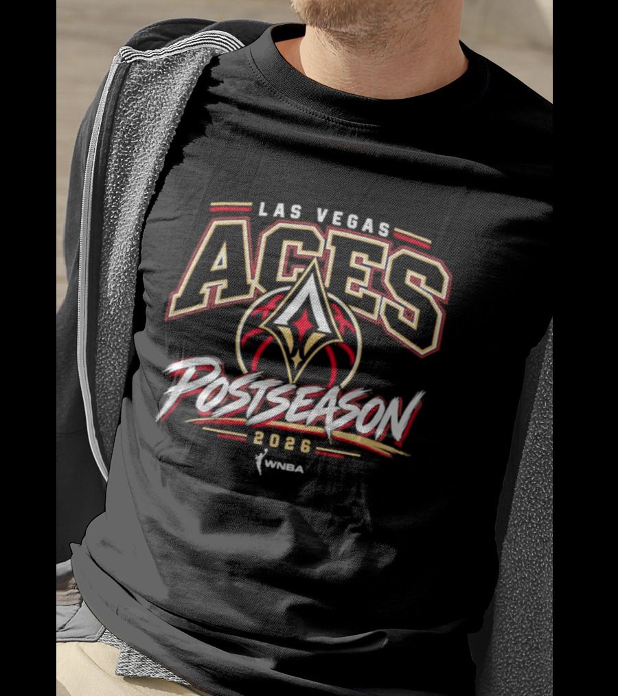 WNBA Las Vegas Aces Postseason 2026 T-Shirt