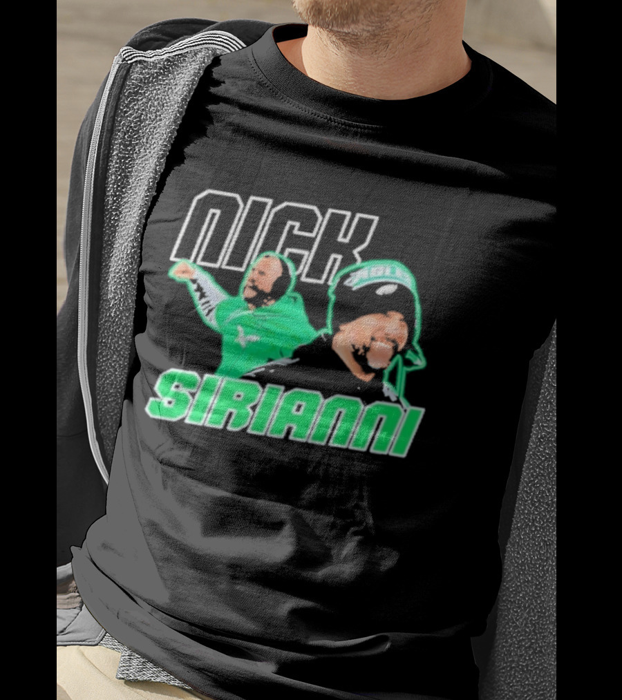Nick Sirianni Philadelphia Eagles Kelly Green T-Shirt