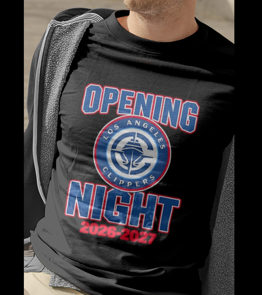 Los Angeles Clippers Opening Night 2026 2027 T-Shirt