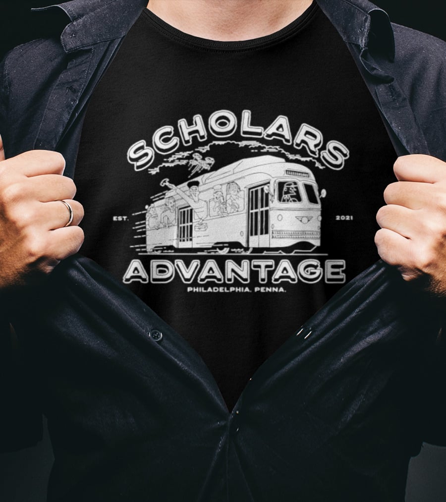 Scholars Advantage Philadelphia Penna Est 2021 Train T-Shirt