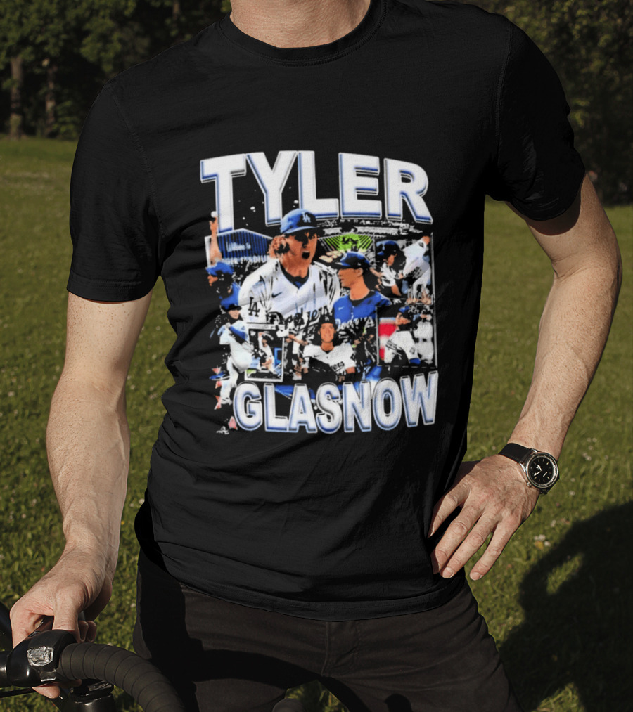 Tyler Glasnow Los Angeles Dodgers Baseball Team T-Shirt