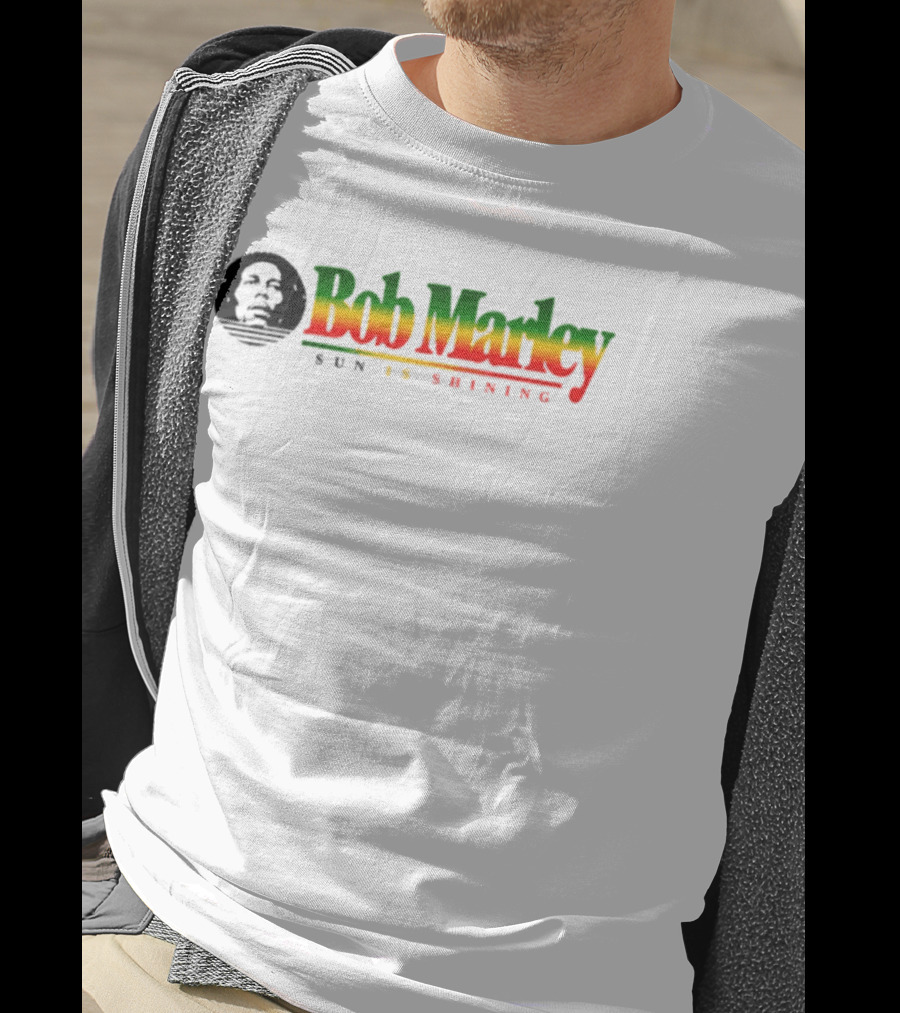 Bob Marley Sun Is Shining Reggae Rasta T-Shirt