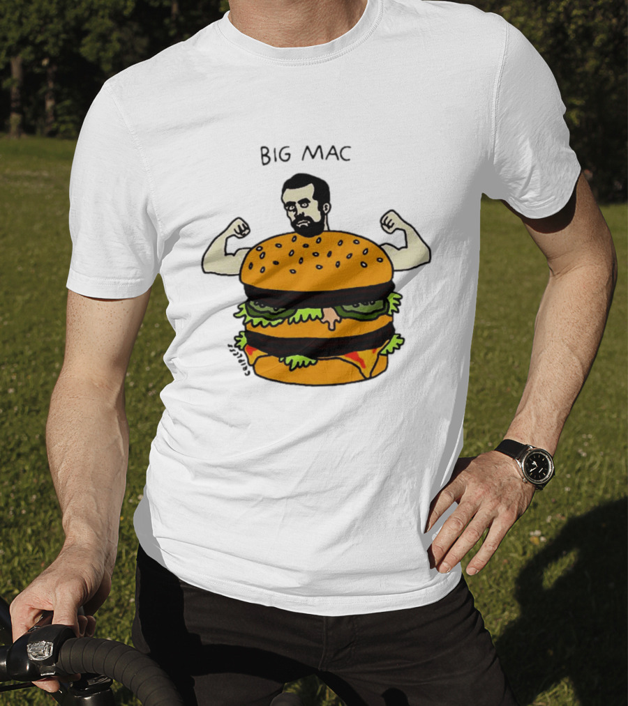Big Mac Muscle Burger Mac DeMarco Meme T-Shirt