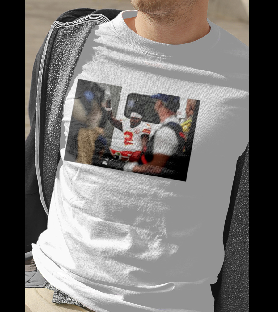 Tyquan Thornton Kansas City Chiefs Number 2 On Field Celebration 2026 T-Shirt