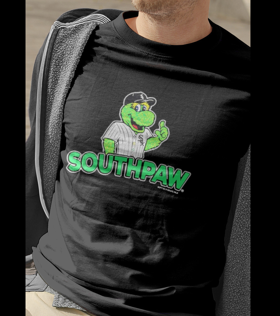 Chicago White Sox Southpaw Mascot Promo MLB Official Merchandise T-Shirt