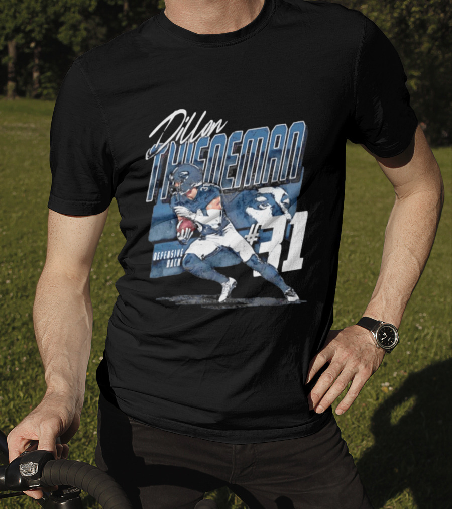 Dillon Thieneman Offensive Back #31 Chicago Bears Player Name And Number T-Shirt