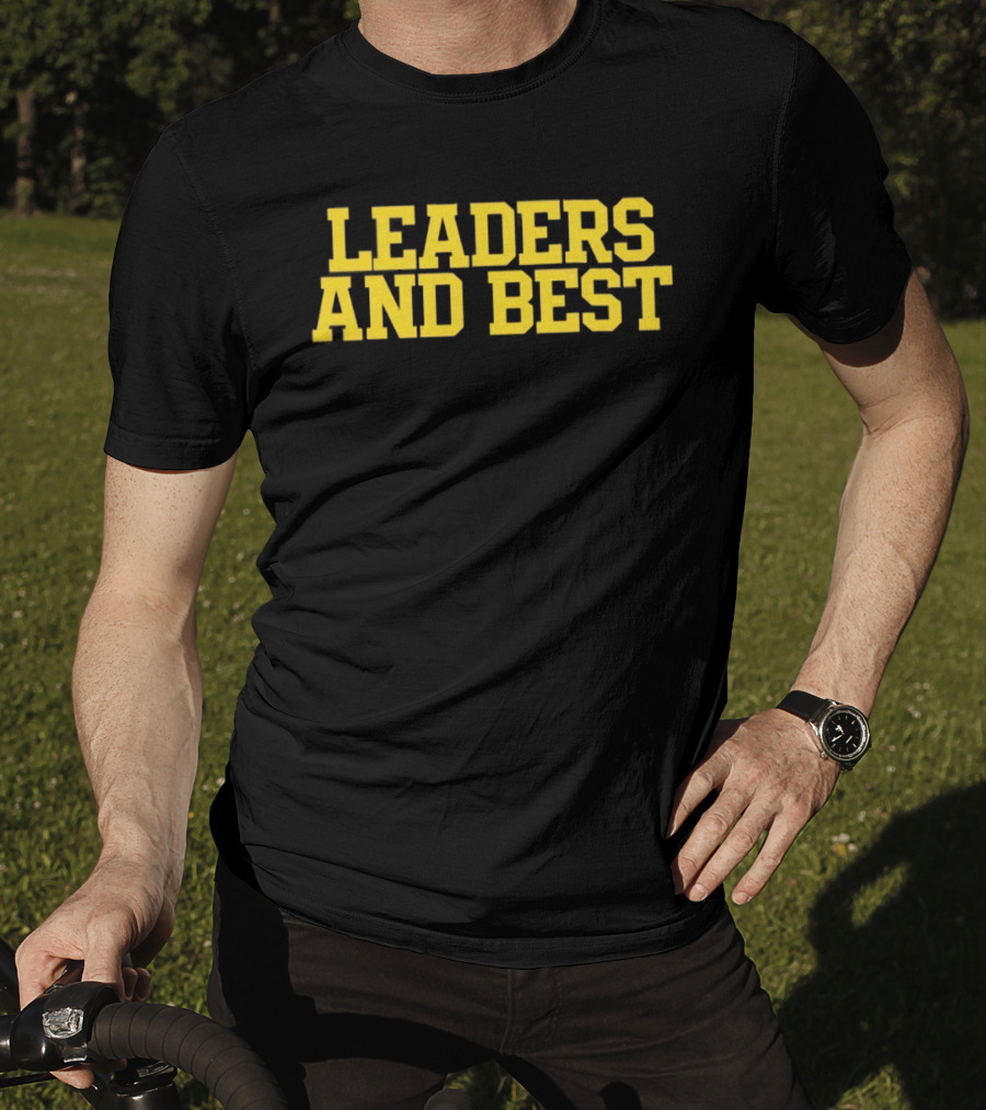 Leaders And Best Michigan Wolverines NCAA Football T-Shirt