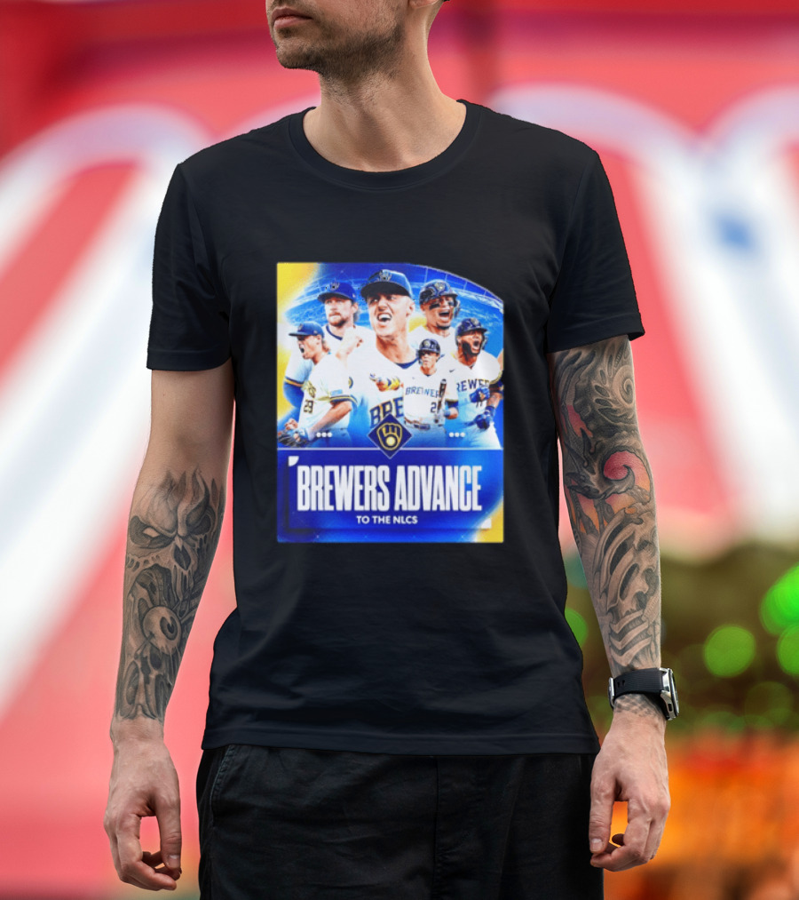 Milwaukee Brewers Advance To The NLCS 2026 Victory Celebration T-Shirt