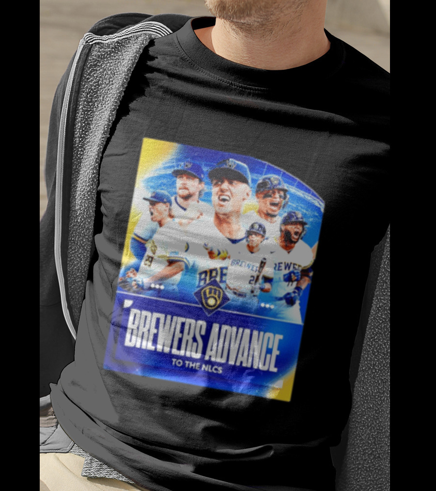 Milwaukee Brewers Advance To The NLCS 2026 Victory Celebration T-Shirt