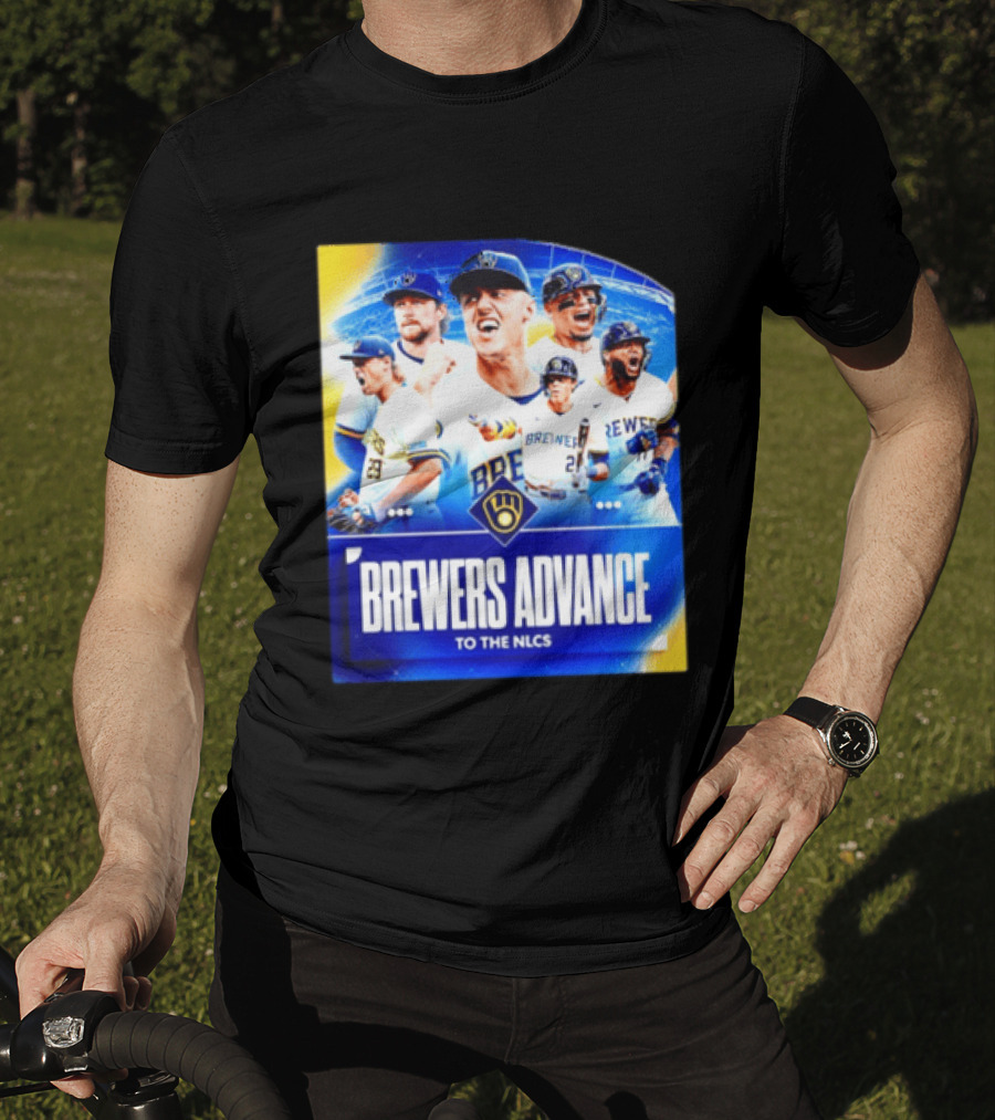 Milwaukee Brewers Advance To The NLCS 2026 Victory Celebration T-Shirt