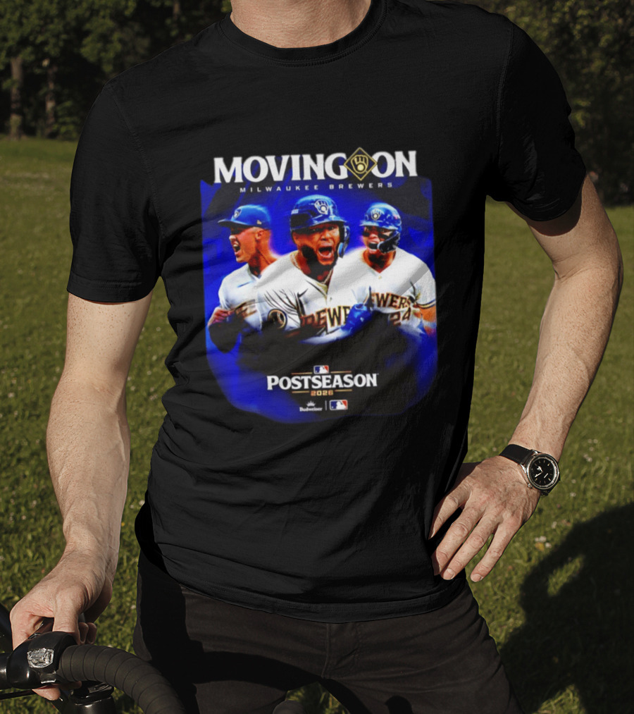 Moving On Milwaukee Brewers Postseason 2026 MLB Celebration T-Shirt