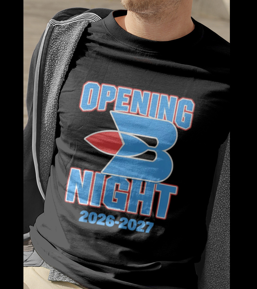 Opening Night 2026 2027 Buffalo Braves T-Shirt
