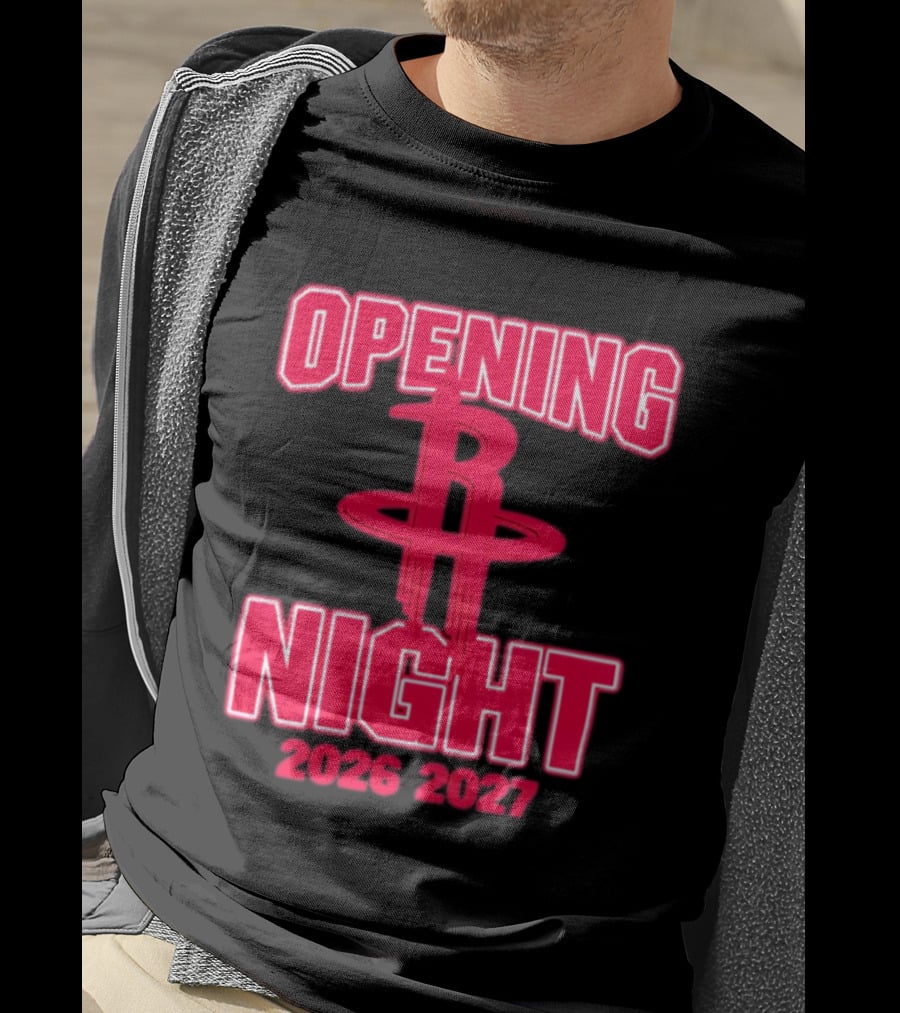 Houston Rockets NBA Opening Night 2026 2027 T-Shirt