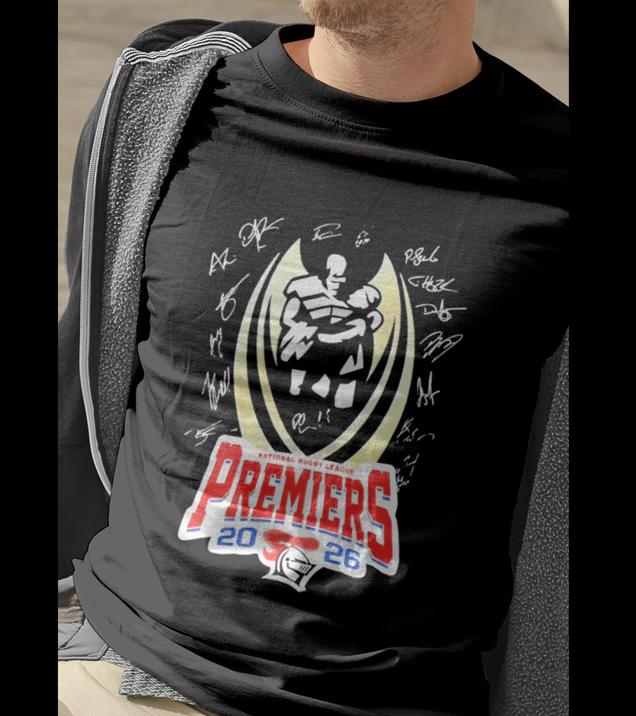 NRL Newcastle Knights National Rugby League Premiers 2026 T-Shirt
