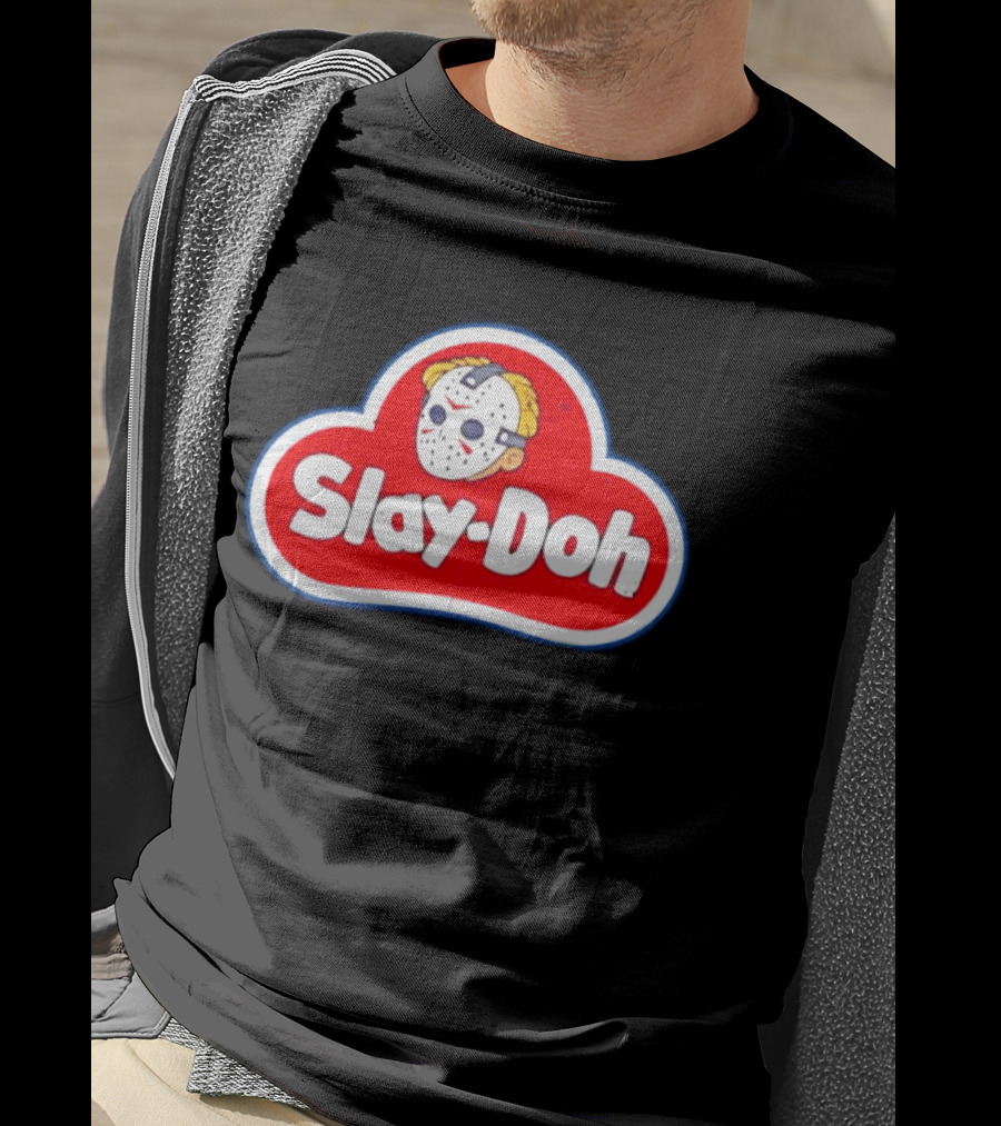 Slay Doh Jason Voorhees Mashup Friday The 13th T-Shirt