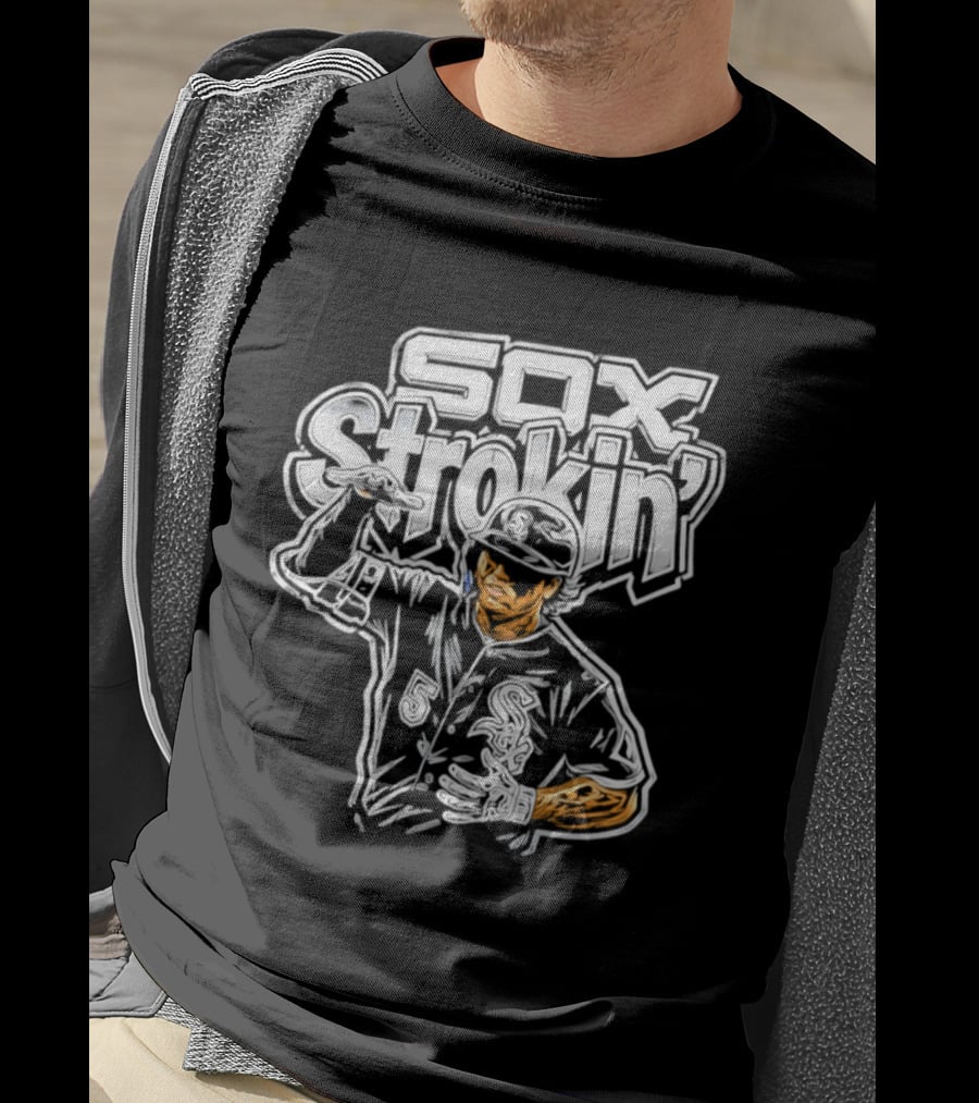 Sox Strokin' Chicago White Sox Player T-Shirt
