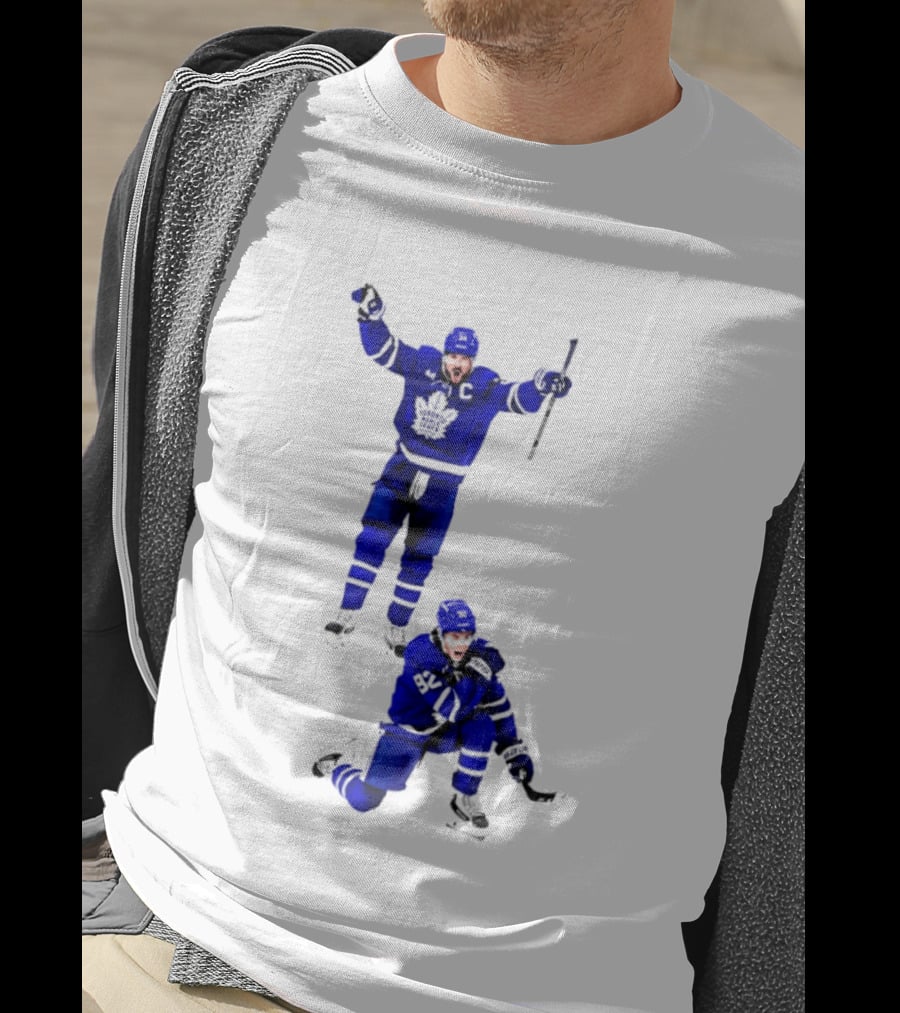 Auston Matthews Gavin McKenna Toronto Maple Leafs Firts One Hockey Players T-Shirt