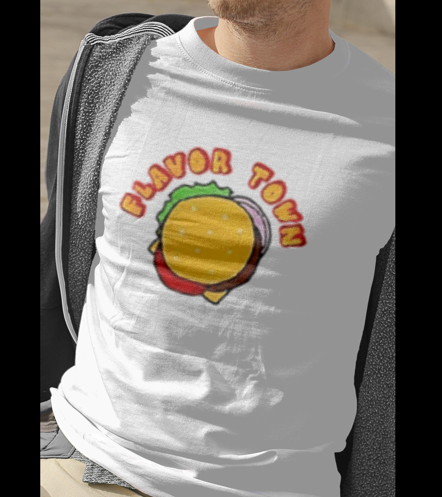 Burger Flavor Town Artisan Adjunct Ales Hot Tub Party For Ur Taste Buds T-Shirt