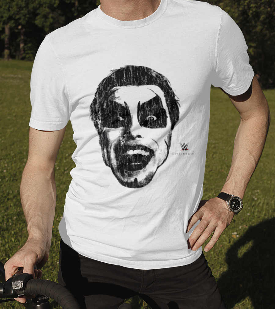 Civil Regime WWE Danhausen You Are Cursed American WWE Collaboration T-Shirt