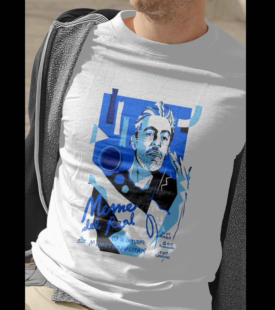 Meme Del Real 09 De Octubre 2026 Metropolitán MX Concert T-Shirt