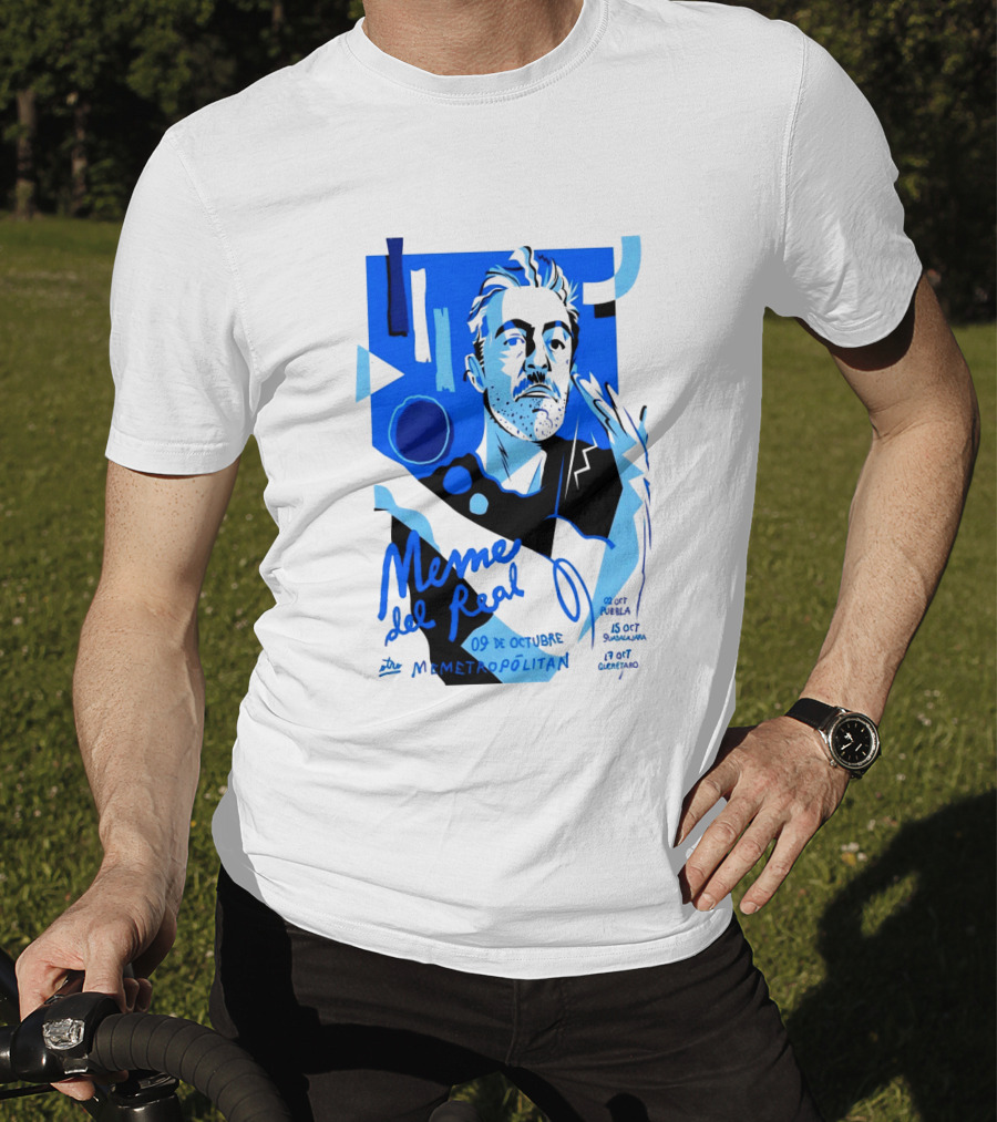 Meme Del Real 09 De Octubre 2026 Metropolitán MX Concert T-Shirt