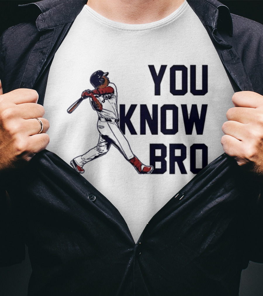 You Know Bro Baseball Swing Home Run ALDS 2026 T-Shirt